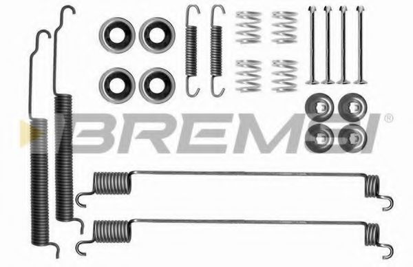 Ремкомплект барабанных колодок bremsi SK0768