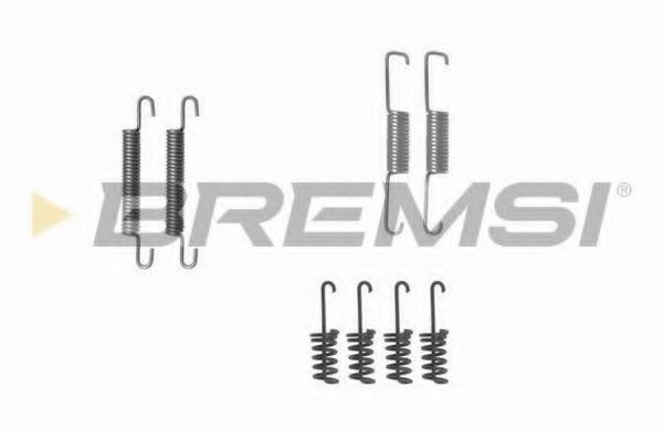 Ремкомплект барабанных колодок bremsi SK0774