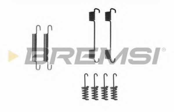 Ремкомплект барабанных колодок bremsi SK0775