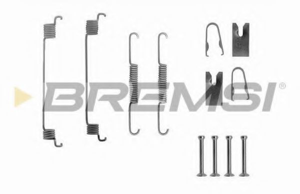Ремкомплект барабанных колодок bremsi SK0789