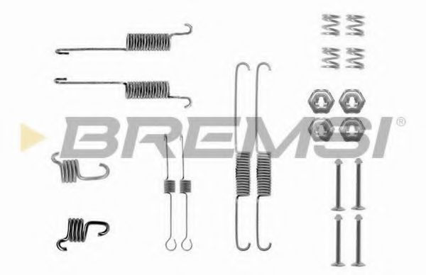 Ремкомплект барабанных колодок bremsi SK0809