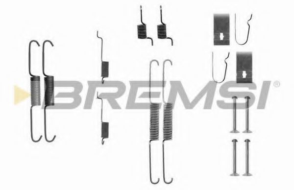 Ремкомплект барабанных колодок bremsi SK0811