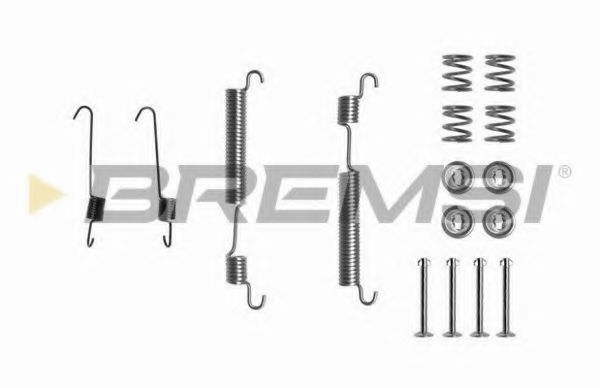 Ремкомплект барабанных колодок bremsi SK0822