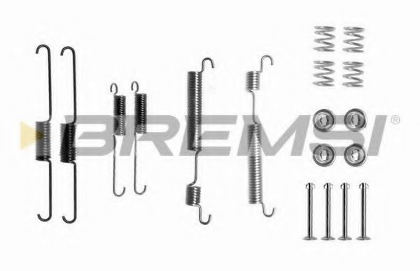 Ремкомплект барабанных колодок bremsi SK0824