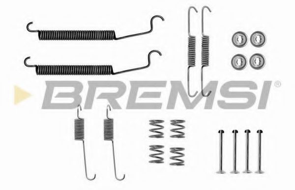 Ремкомплект барабанных колодок bremsi SK0830
