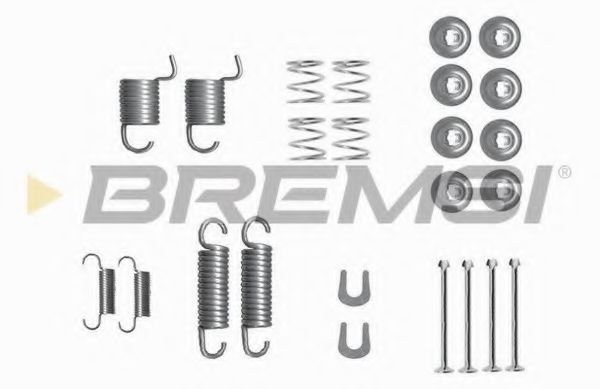 Ремкомплект барабанных колодок bremsi SK0834
