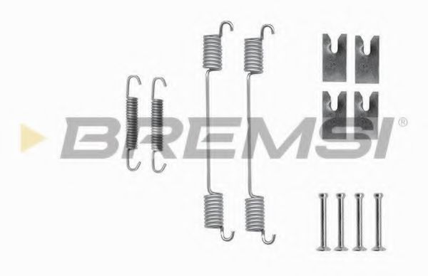 Ремкомплект барабанных колодок bremsi SK0836