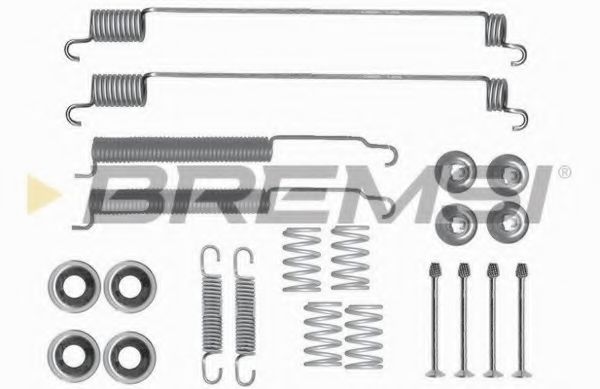 Ремкомплект барабанных колодок bremsi SK0843