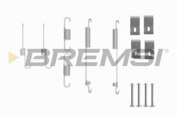 Ремкомплект барабанных колодок bremsi SK0846
