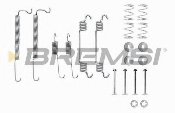Ремкомплект барабанных колодок bremsi SK0849