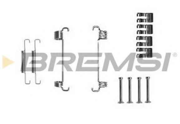 Ремкомплект барабанных колодок bremsi SK0851