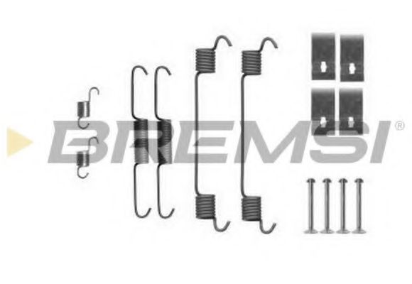 Ремкомплект барабанных колодок bremsi SK0860