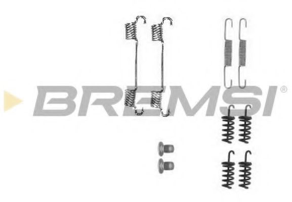 Ремкомплект барабанных колодок bremsi SK0874