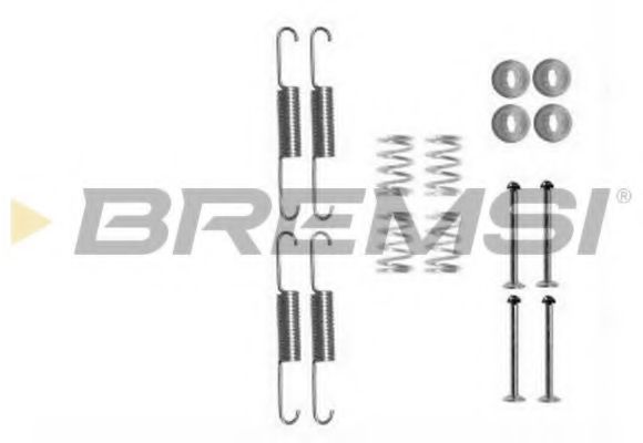 Ремкомплект барабанных колодок bremsi SK0880