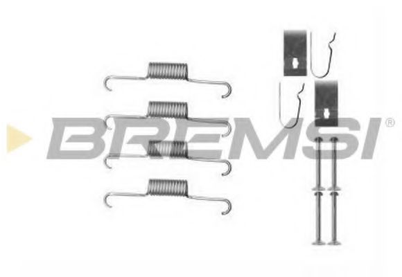 Ремкомплект барабанных колодок bremsi SK0884
