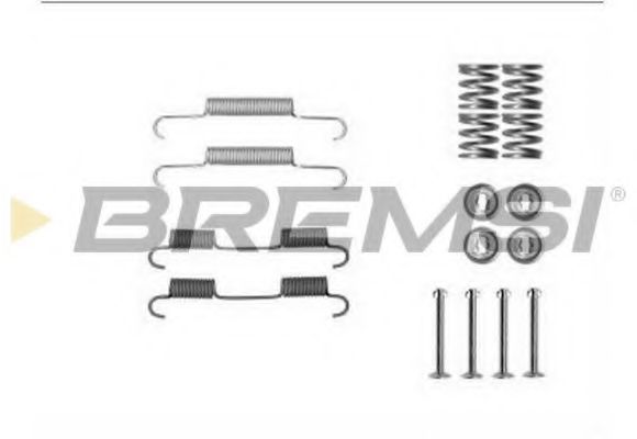 Ремкомплект барабанных колодок bremsi SK0896