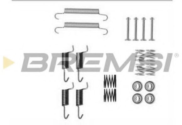 Ремкомплект барабанных колодок bremsi SK0899
