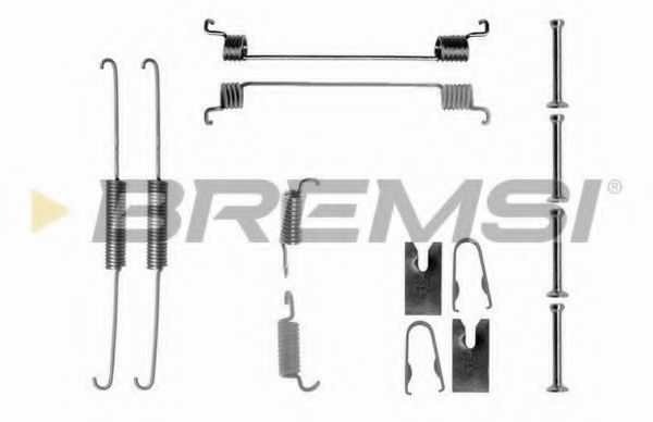 Ремкомплект барабанных колодок bremsi SK5069