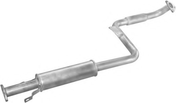 Средний глушитель выхлопных газов POLMOSTROW 14.56