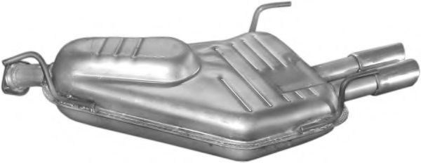 Глушитель выхлопных газов конечный POLMOSTROW 17.282