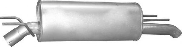 Глушитель выхлопных газов конечный POLMOSTROW 17.627