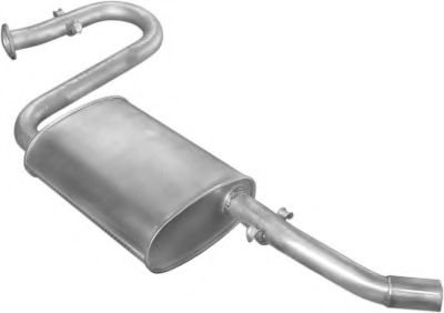 Глушитель выхлопных газов конечный POLMOSTROW 19.213