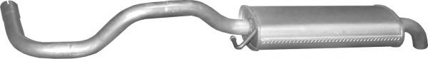 Глушитель выхлопных газов конечный POLMOSTROW 23.75