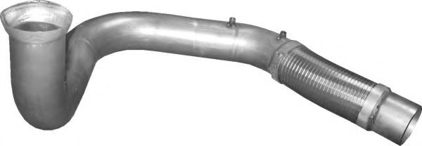 Приемная труба глушителя POLMOSTROW 69.301