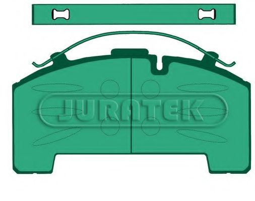 Тормозные колодки JURATEK JCP2002