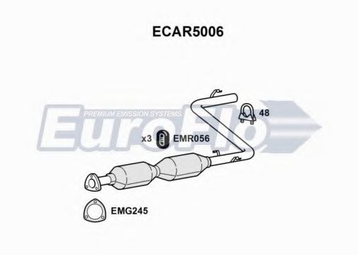 Катализатор euroflo ECAR5006