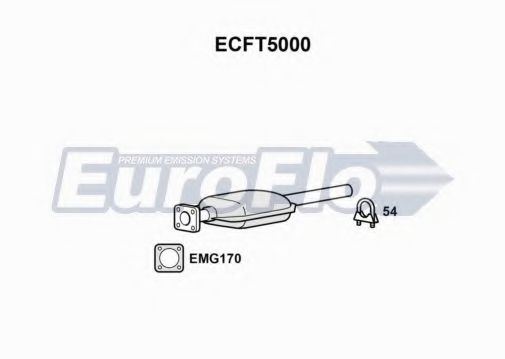Катализатор euroflo ECFT5000