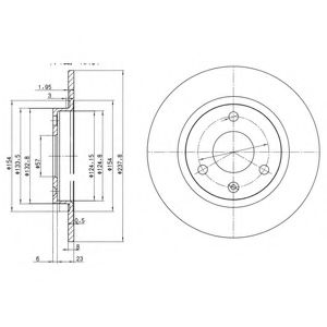 Тормозной диск Dr!ve+ DP1010.11.0039