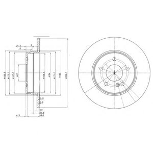 Тормозной диск Dr!ve+ DP1010.11.0092