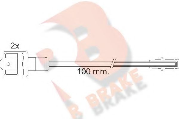 Датчик износа тормозных колодок rbrake 610010RB