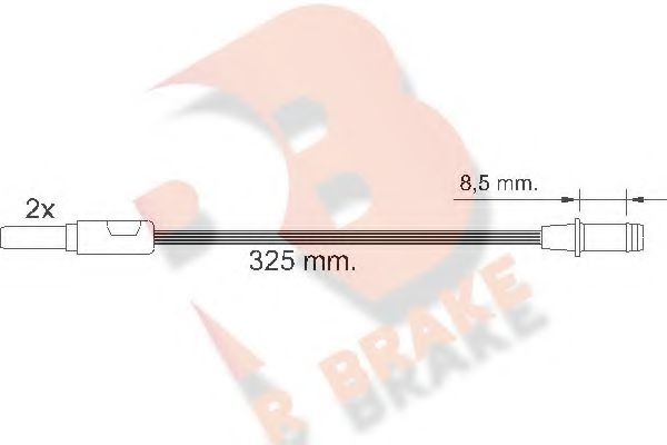 Датчик износа тормозных колодок rbrake 610184RB