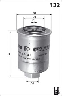 Топливный фильтр LUCAS FILTERS LFDS194