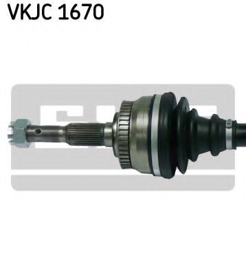 Полуось в сборе SKF VKJC 1670 Полуось в сборе SKF VKJC 1670