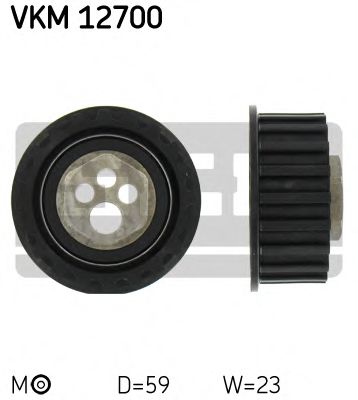 Натяжной ролик ремня ГРМ SKF VKM 12700