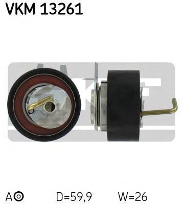 Натяжной ролик ремня ГРМ SKF VKM 13261