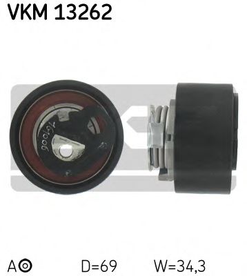 Натяжной ролик ремня ГРМ SKF VKM 13262