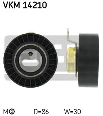 Натяжной ролик ремня ГРМ SKF VKM 14210