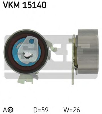Натяжной ролик ремня ГРМ SKF VKM 15140