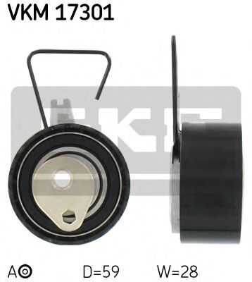 Натяжной ролик ремня ГРМ SKF VKM 17301