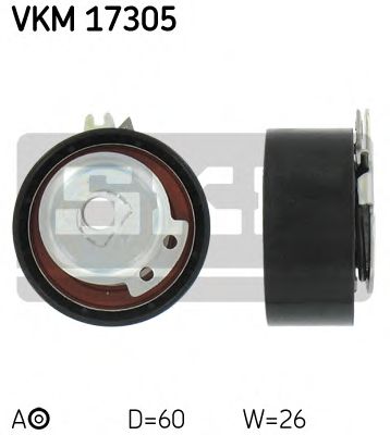 Натяжной ролик ремня ГРМ SKF VKM 17305