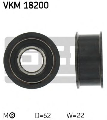 Натяжной ролик ремня ГРМ SKF VKM 18200