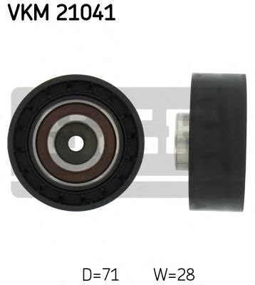 Обводной ролик ремня ГРМ SKF VKM 21041