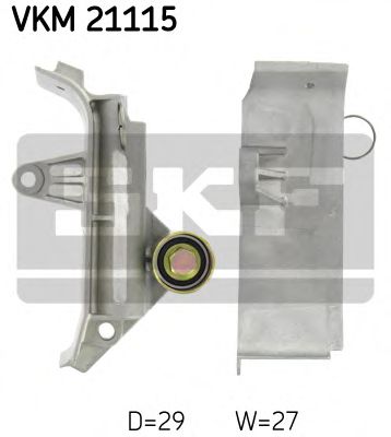 Обводной ролик ремня ГРМ SKF VKM 21115