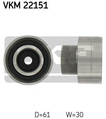 Обводной ролик ремня ГРМ SKF VKM 22151