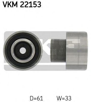 Обводной ролик ремня ГРМ SKF VKM 22153