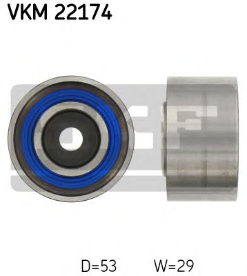 Обводной ролик ремня ГРМ SKF VKM 22174